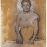 Edgar Degas The Laundress 1873 Poster PrintOvly