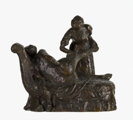 Edgar Degas The Masseuse Cast 1900 Poster PrintOvly