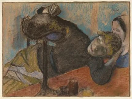 Edgar Degas The Milliner 1883 Poster PrintOvly