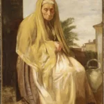 Edgar Degas The Old Italian Woman 1857 Poster PrintOvly