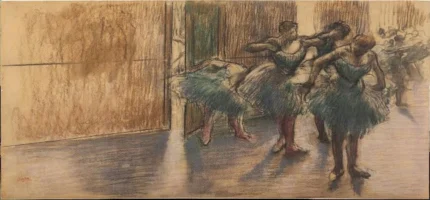 Edgar Degas The Rehearsal Room 1878 Poster PrintOvly