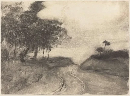 Edgar Degas The Road 1892 Poster PrintOvly
