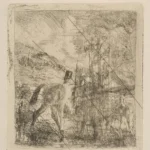 Edgar Degas The Sportsman Mounting His Horse 1856 Poster PrintOvly