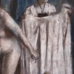 Edgar Degas Toilette After the Bath 1888 Poster PrintOvly