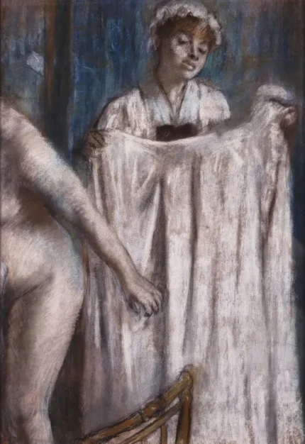Edgar Degas Toilette After the Bath 1888 Poster PrintOvly