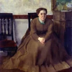 Edgar Degas Victoria Dubourg 1868 Poster PrintOvly