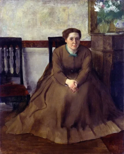 Edgar Degas Victoria Dubourg 1868 Poster PrintOvly