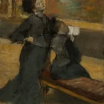 Edgar Degas Visit to a Museum 1879 Poster PrintOvly