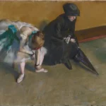 Edgar Degas Attente 1882 Poster PrintOvly
