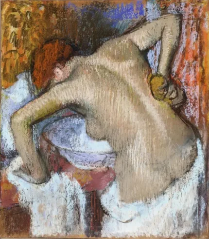 Edgar Degas Woman Sponging Her Back 1895 Poster PrintOvly