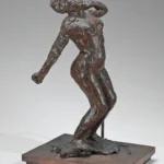 Edgar Degas Woman Stretching 1895 Poster PrintOvly