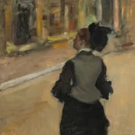 Edgar Degas Woman Viewed From Behind 1882 Poster PrintOvly