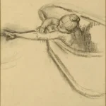 Edgar Degas Woman in the Bath Drying Her Arm 1880s Or 1890s 1880 Poster PrintOvly