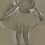 Edgar Degas Young Dancer Standing 1905 Poster PrintOvly