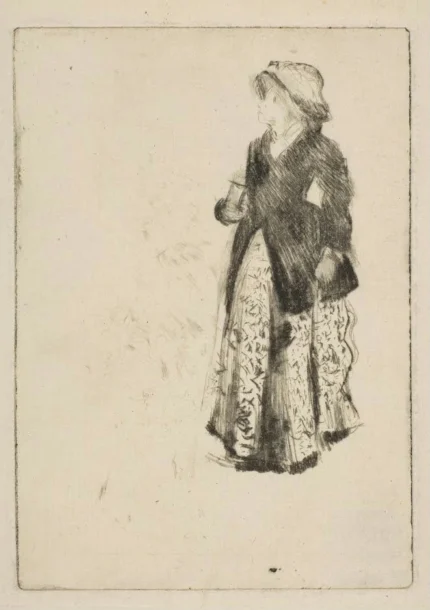 Edgar Degas The Actress Ellen Andrée 1879 Poster PrintOvly