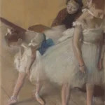 Edgar Degas Examen de Danse 1880 Poster PrintOvly
