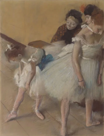 Edgar Degas Examen de Danse 1880 Poster PrintOvly