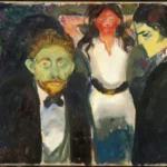 Edvard Munch Jealousy 1907 Poster PrintOvly