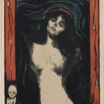 Edvard Munch Madonna 1895 Poster PrintOvly