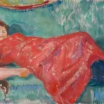 Edvard Munch On the Sofa 1913 Poster PrintOvly