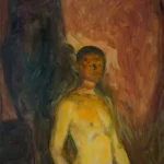 Edvard Munch Self Portrait in Hell 1903 Poster PrintOvly