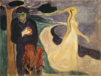 Edvard Munch Separation 1896 Poster PrintOvly