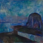 Edvard Munch Starry Night 1893 Poster PrintOvly