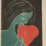 Edvard Munch The Heart 1895 Poster PrintOvly