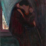 Edvard Munch The Kiss 1897 Poster PrintOvly