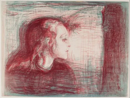 Edvard Munch The Sick Child I 1896 Poster PrintOvly