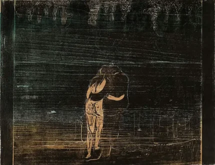 Edvard Munch To the Forest 1897 Poster PrintOvly