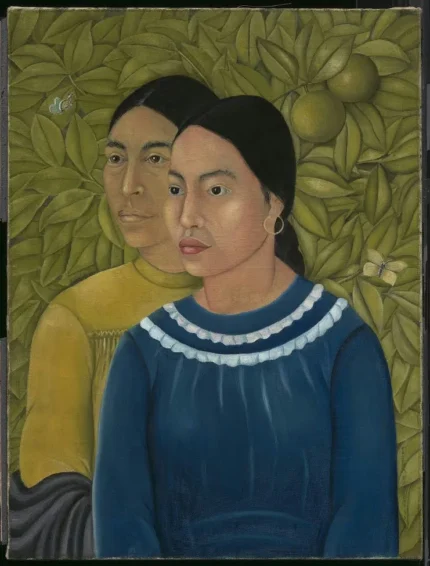 Frida Kahlo Dos Mujeres 1928 Poster PrintOvly