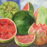 Frida Kahlo Viva la Vida 1954 Poster PrintOvly
