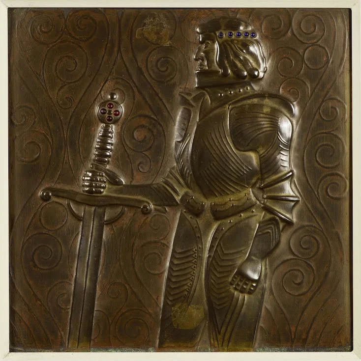 Gustav Klimt - Knight Poster 1905 Gustav Klimt Knight 1905 Poster PrintOvly