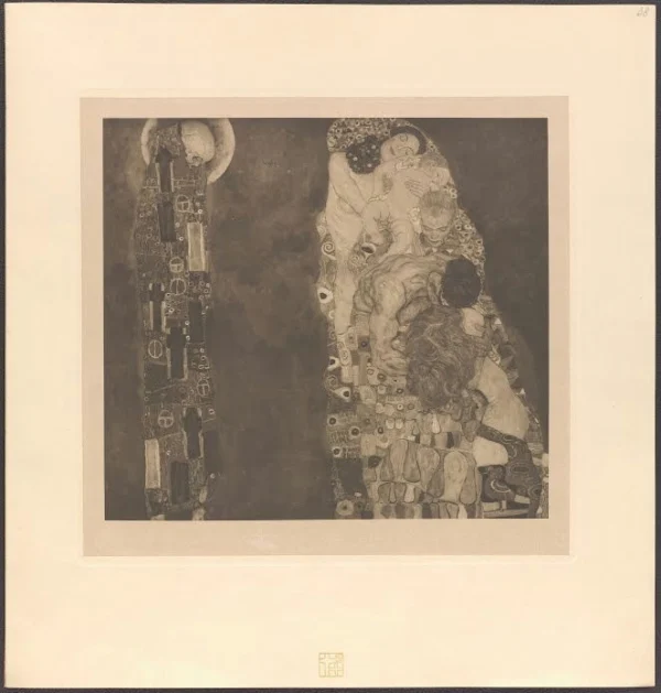 Gustav Klimt Death and Life 38 of Gustav Klimt 1905 Poster PrintOvly