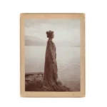 Gustav Klimt Emilie Flöge in a Reform Dress in Litzlberg at Lake Attersee Photographed Poster 1905 Wall Art Painting