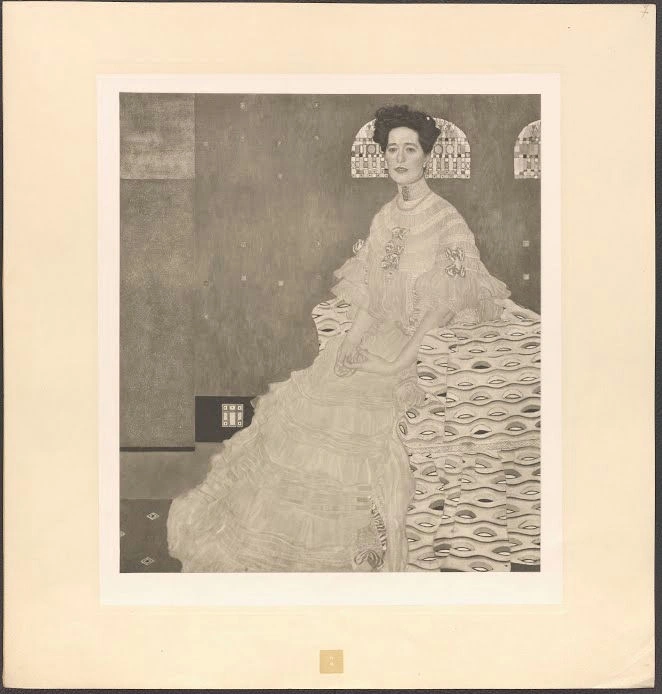 Gustav Klimt - Female Portrait 7 of Gustav Klimt Poster 1905 Gustav Klimt Female Portrait 7 of Gustav Klimt 1905 Poster PrintOvly