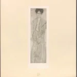 Gustav Klimt Female Portrait 12 of Gustav Klimt 1905 Poster PrintOvly