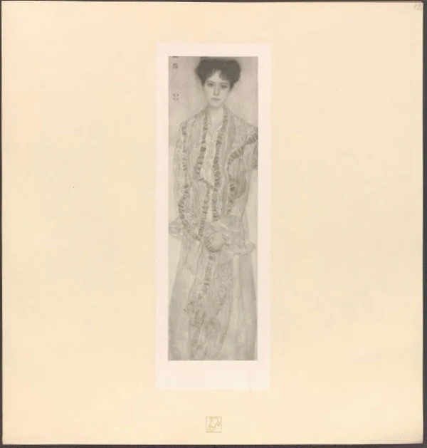 Gustav Klimt Female Portrait 12 of Gustav Klimt 1905 Poster PrintOvly