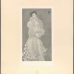 Gustav Klimt Female Portrait 23 of Gustav Klimt 1905 Poster PrintOvly
