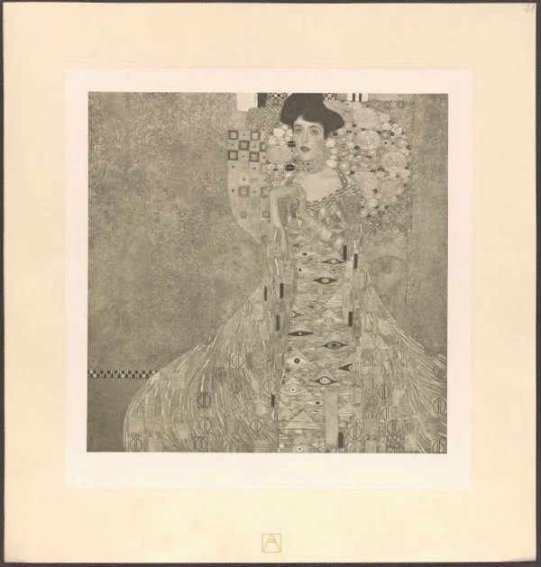 Gustav Klimt Female Portrait 28 of Gustav Klimt 1905 Poster PrintOvly