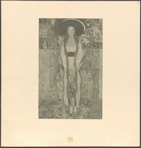 Gustav Klimt Female Portrait 45 of Gustav Klimt 1905 Poster PrintOvly