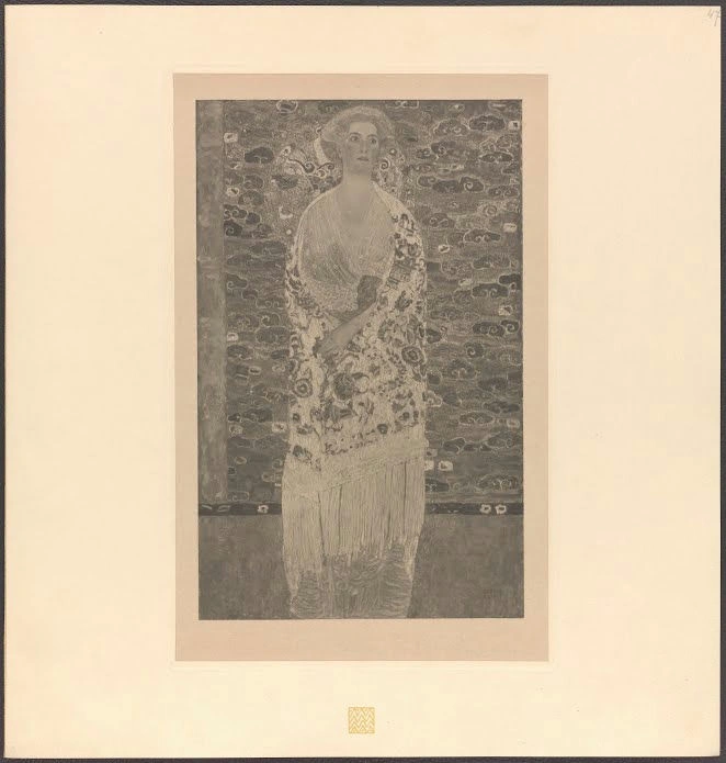 Gustav Klimt - Female Portrait 47 of Gustav Klimt Poster 1905 Gustav Klimt Female Portrait 47 of Gustav Klimt 1905 Poster PrintOvly