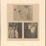 Gustav Klimt Fragments From the Beethoven Frieze 43 of Gustav Klimt 1905 Poster PrintOvly