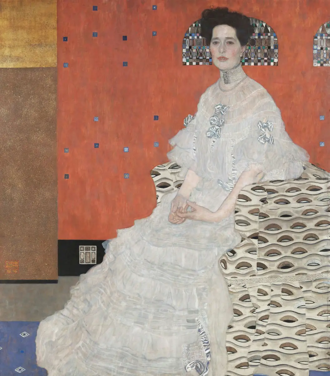 Gustav Klimt - Fritza Riedler Poster 1905 Gustav Klimt Fritza Riedler 1905 Poster PrintOvly