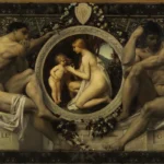 Gustav Klimt Idyll 1905 Poster PrintOvly
