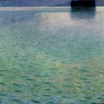 Gustav Klimt Island in the Attersee 1905 Poster PrintOvly