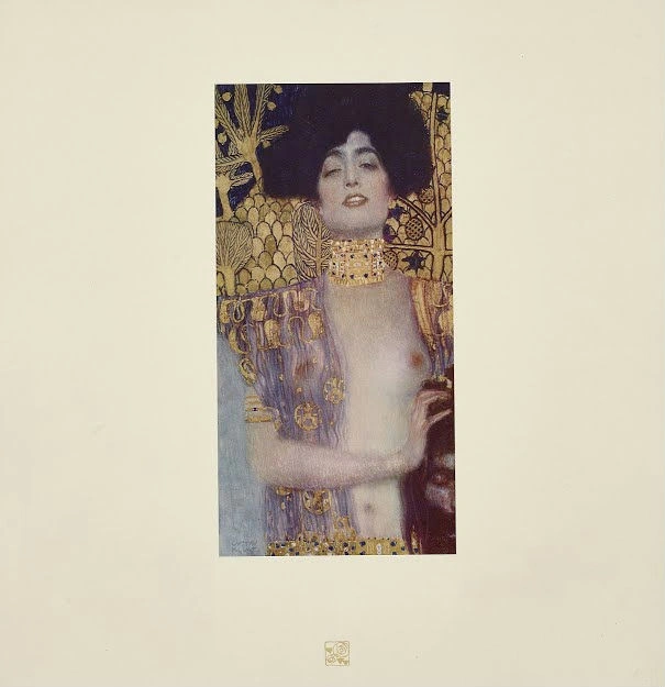 Gustav Klimt - Judith I Print From the Von Gustav Klimt Ed by the Art Publisher Hugo Heller Poster 1905 Gustav Klimt Judith I Print From the Von Gustav Klimt Ed by the Art Publisher Hugo Heller 1905 Poster PrintOvly