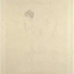 Gustav Klimt Lady in Profile with Hat 1905 Poster PrintOvly