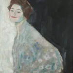 Gustav Klimt Lady in White 1905 Poster PrintOvly